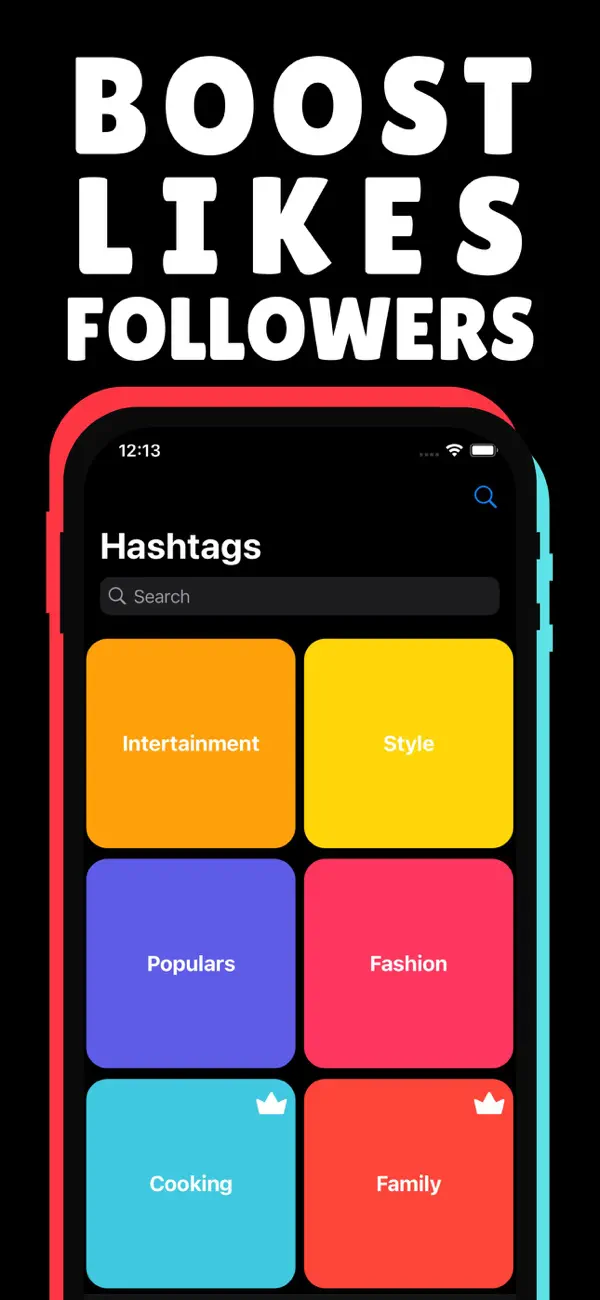 Screenshot #2 pour AI Hashtags for TikTok