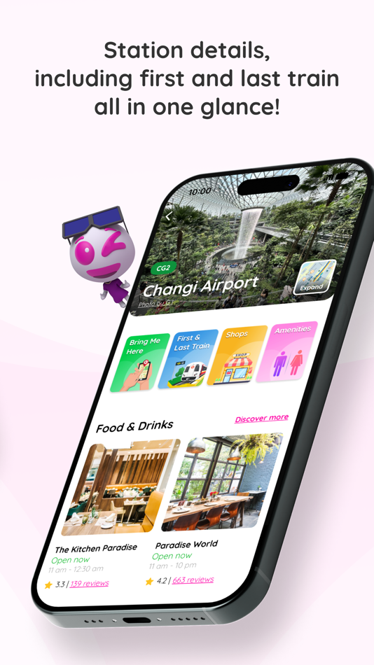 #6. WINK+ MRT Map, Bus, Food Deals (iOS) 由: SMRT Experience Pte. Ltd.