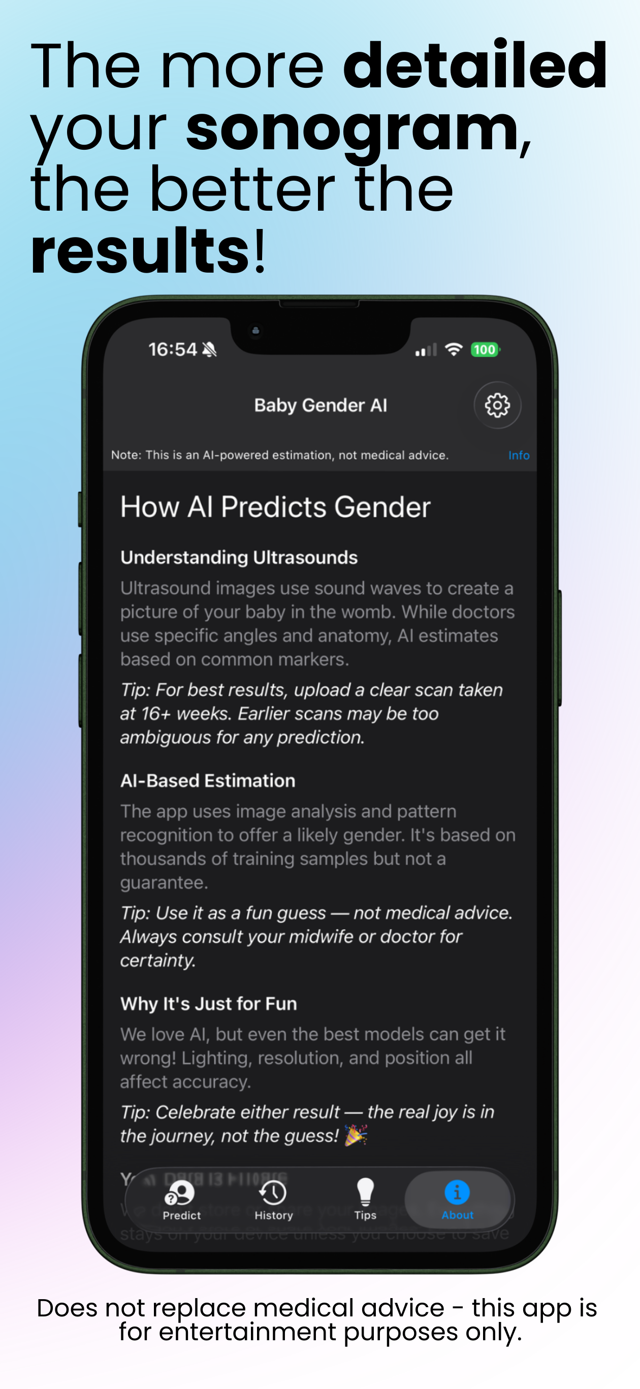 Baby Gender AI Scanner