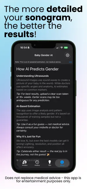 Baby Gender AI Scanner screenshot 3