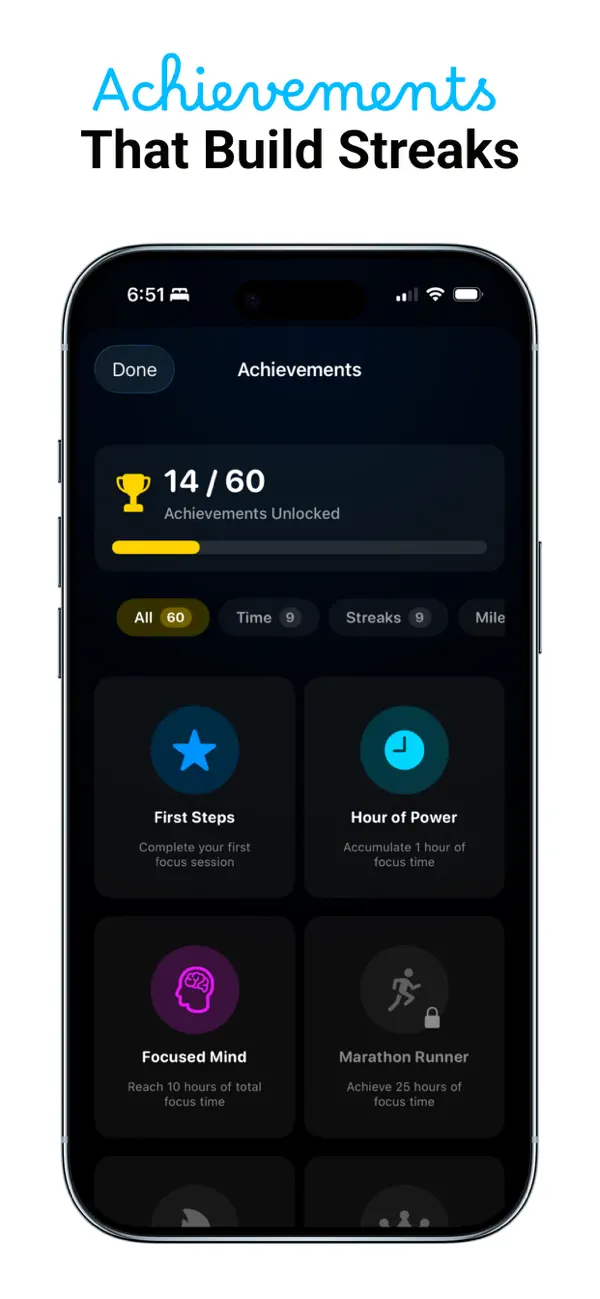 #5. Distant: Focus Timer (iOS) โดย: Odd Omens