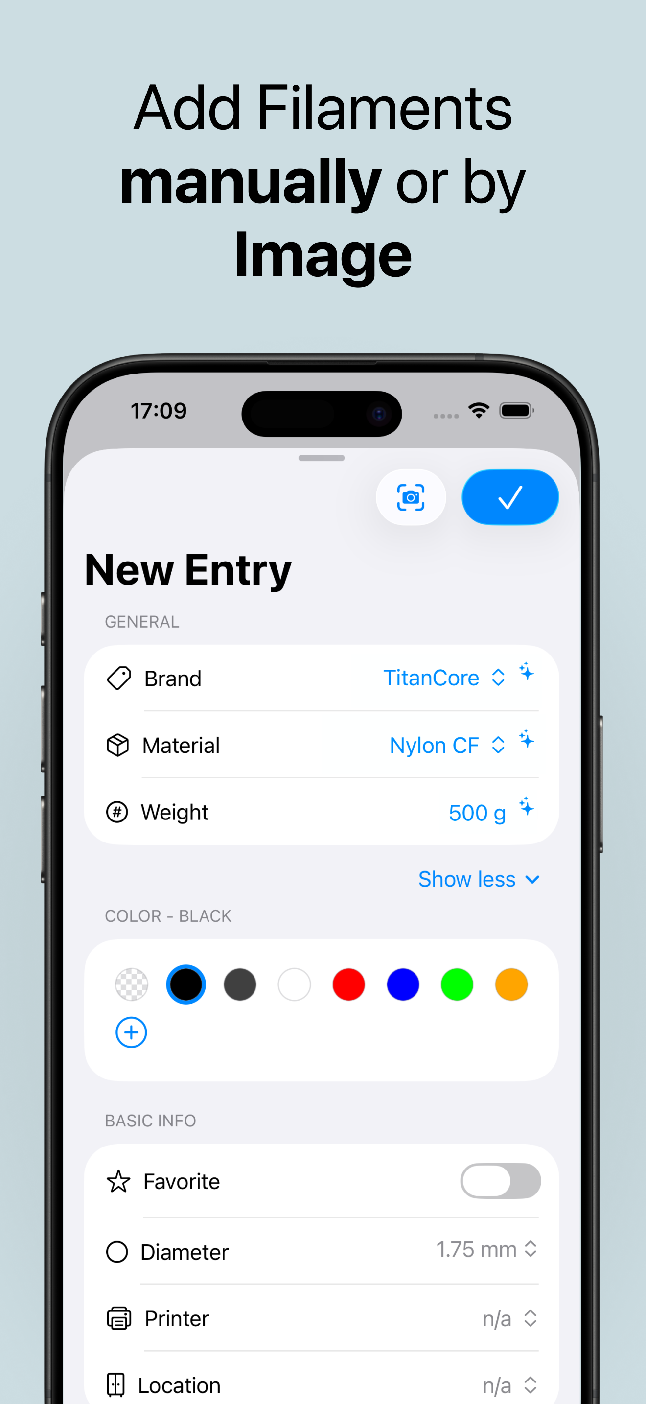 Spoolary: Filament Tracker screenshot 4