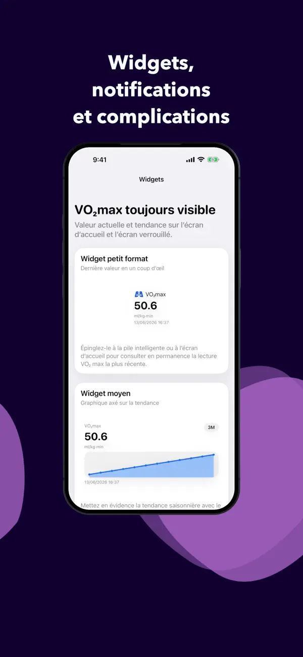 Screenshot #3 pour VO2 Max Cardio & Performance