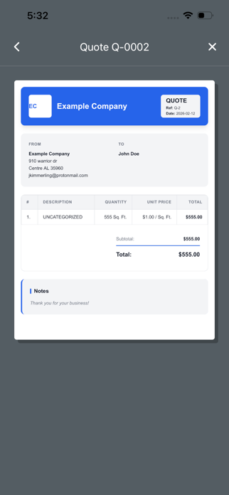 CleanOps Mobile Screenshot 1 of 5