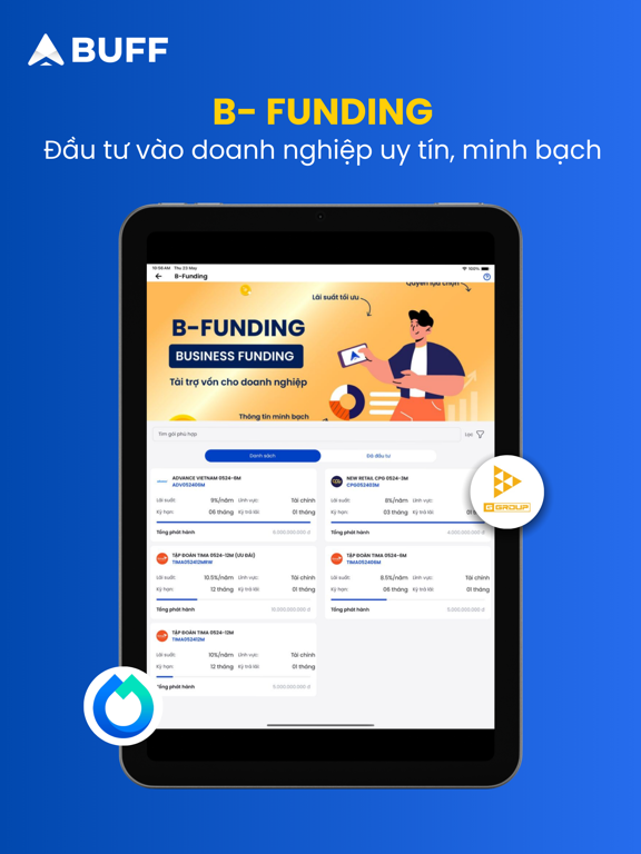 Screenshot #6 pour BUFF - Đầu tư và Tích luỹ