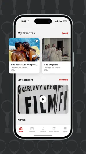 Vodafone KVIFF Guide screenshot 1