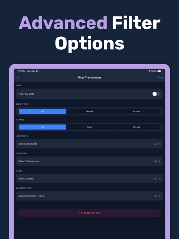 WalletIN: Budget & Expense AI iPad screenshot