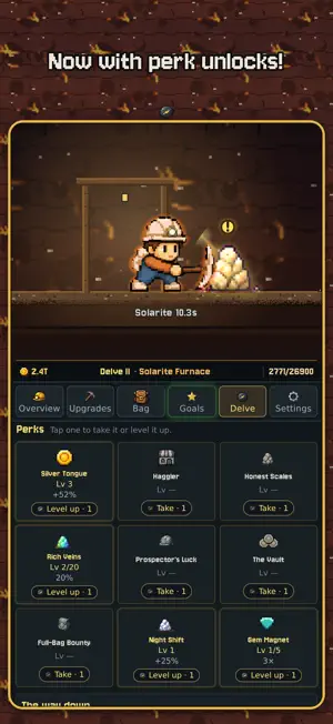 TinyMine Idle: Pebble Path screenshot 3