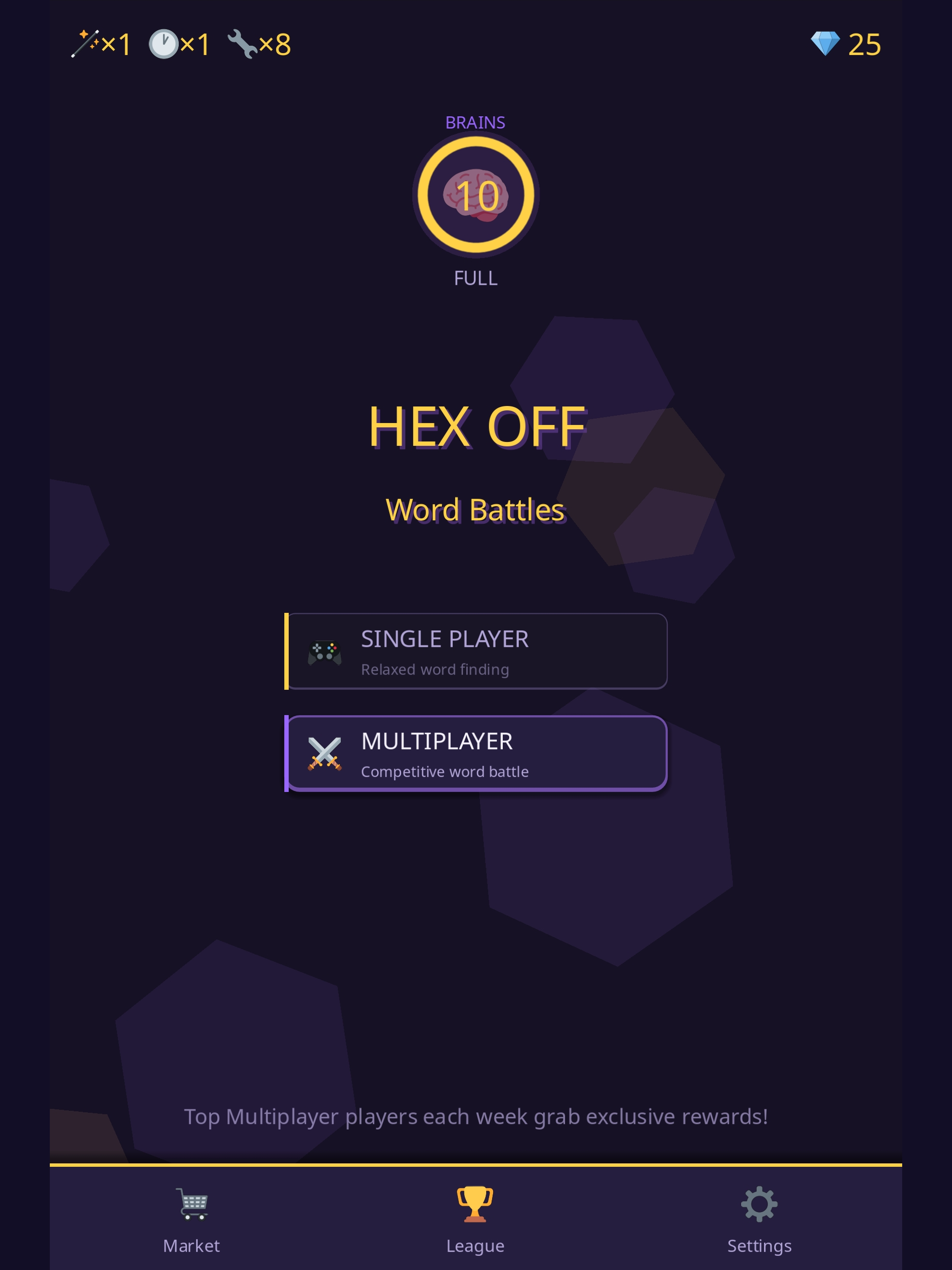 Hex Off: Word Battles screenshot 6