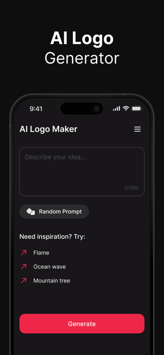 AI Logo Maker & Generator Screenshot 1 of 5