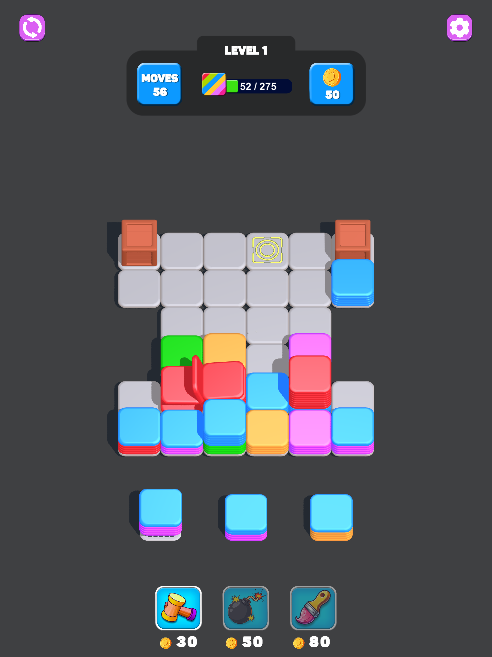 Stack and Sort - Color Puzzle