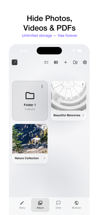 Locka: Photo Vault & Browser Screenshot 2 of 7