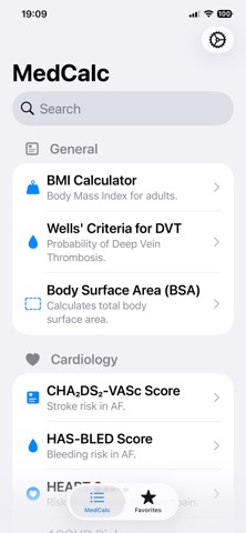 MedCalc Screenshot 1 of 4