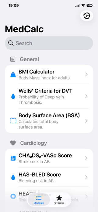 MedCalc Screenshot 1 of 4