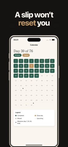 75 Hard Challenge Day Tracker Screenshot 4 of 6