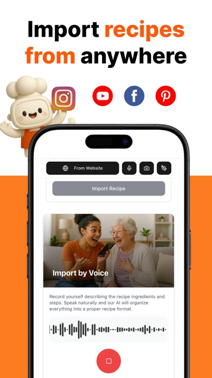 Cook AI: Import Recipe & Meal