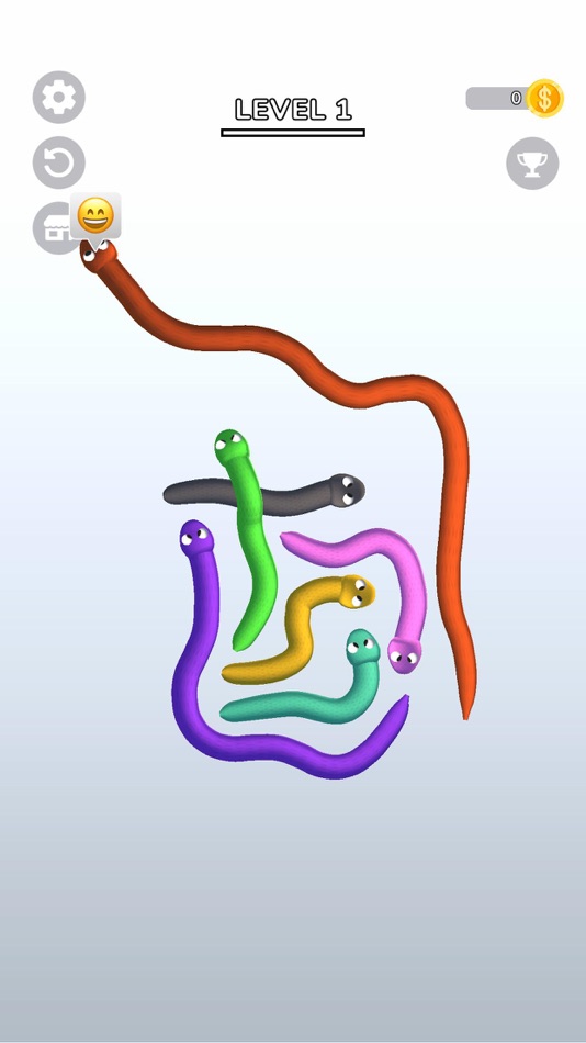 #2. Snake Master - Tangled Puzzle (iOS) Ved: Playense