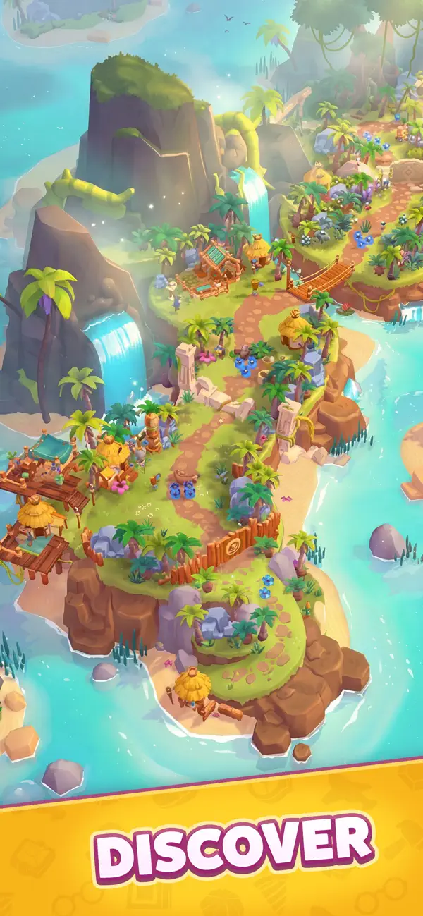 #5. Traveltales: Merge Puzzle Game (iOS) Von: Icy Ghost Ltd.