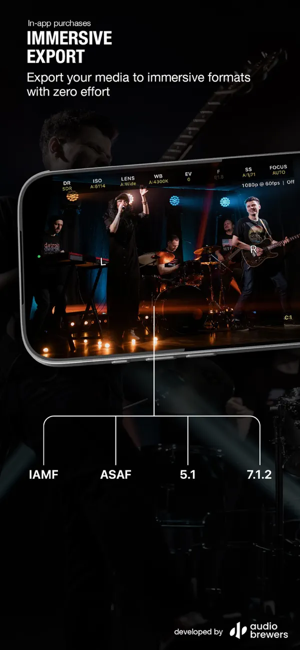 Screenshot #3 pour ab Ambisonics Recorder