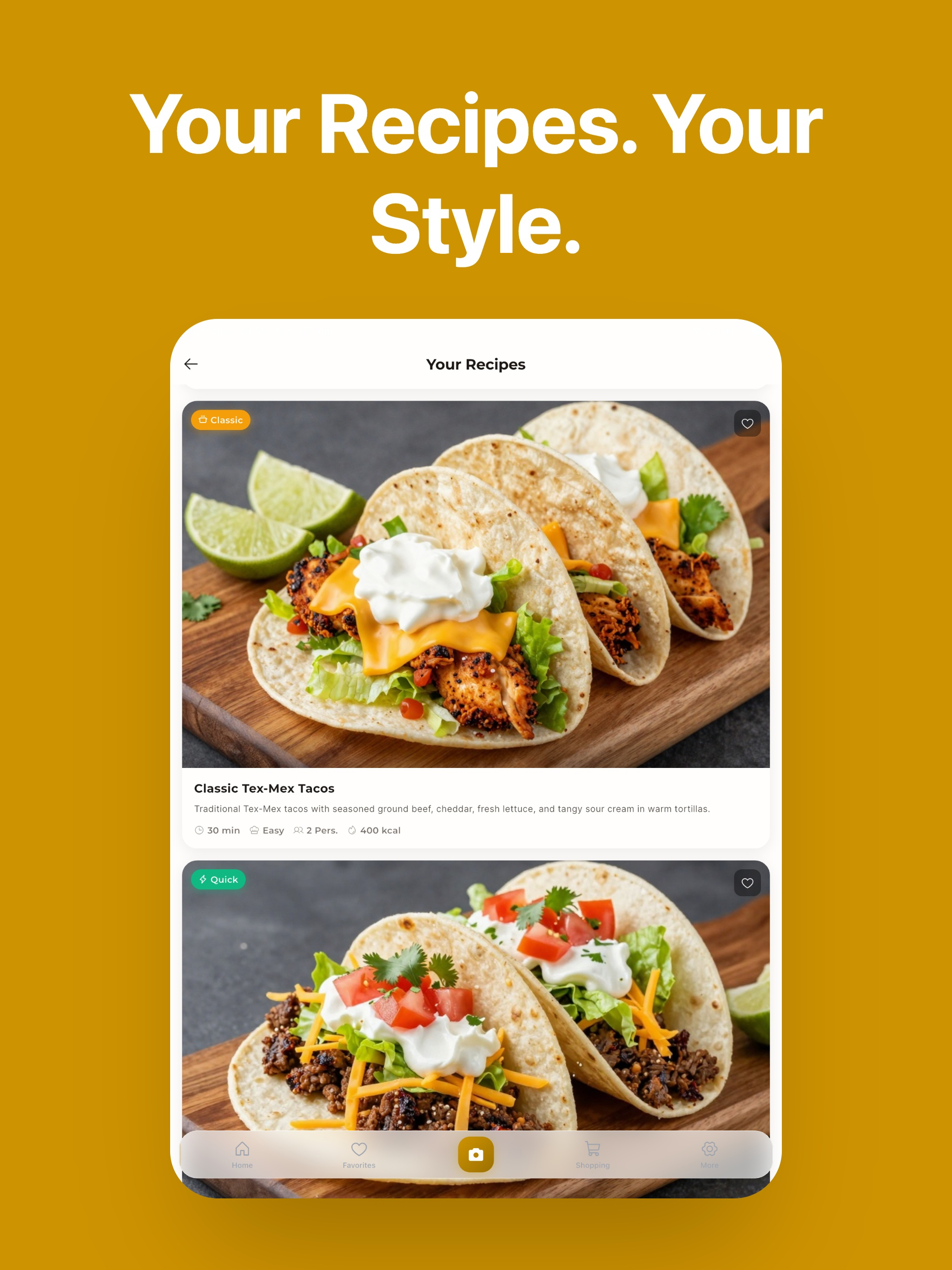YumSnap: Recipes from Photos
