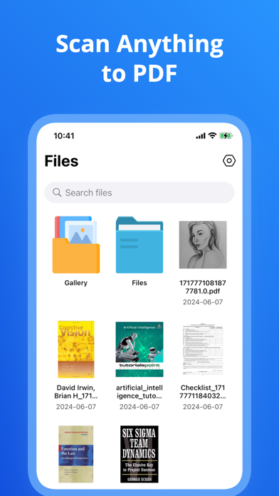Scanning App with Scan to PDF Screenshot