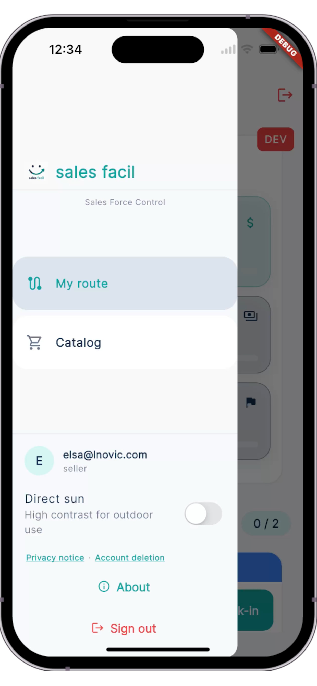 SalesFacil screenshot 2