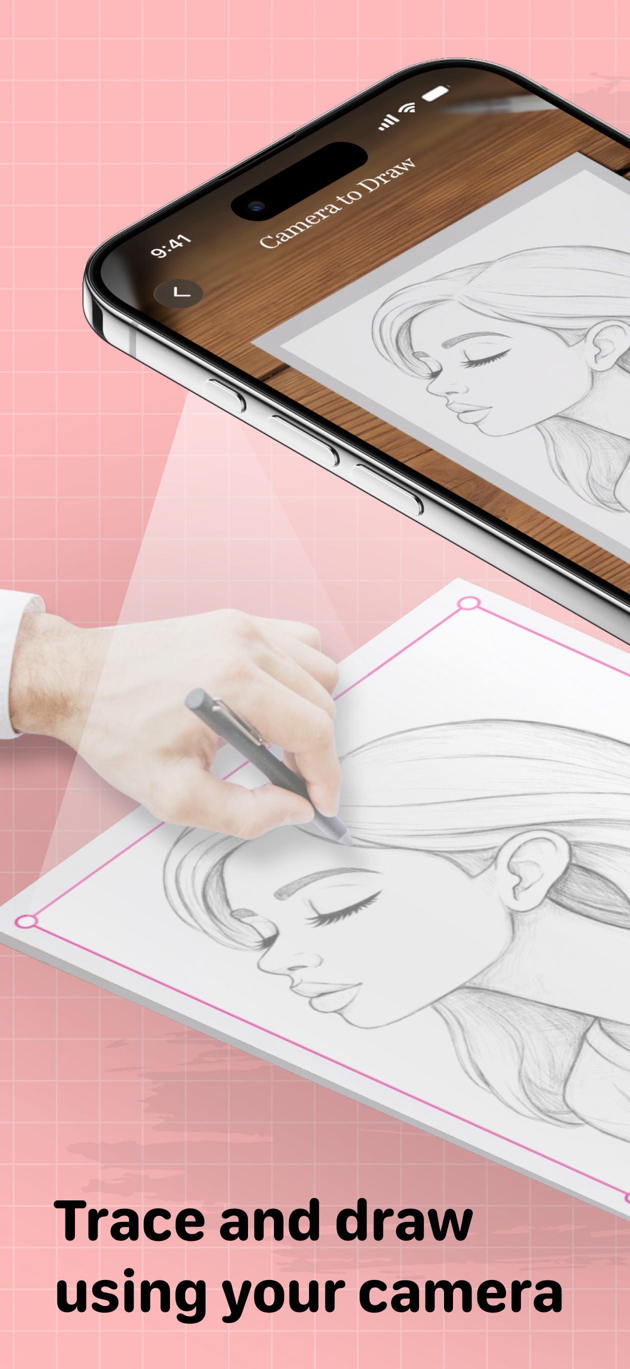 AR Drawing Sketch: Trace Draw