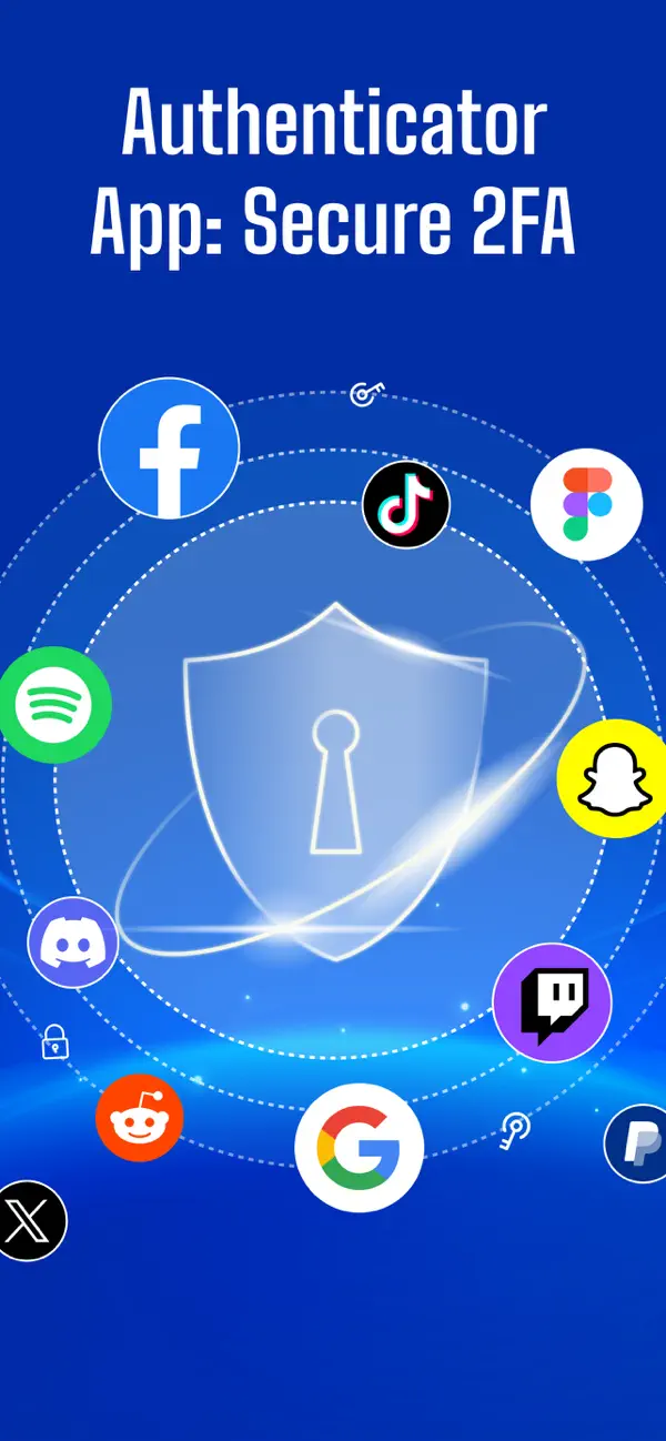 Screenshot #1 pour Authenticator App: Secure 2FA