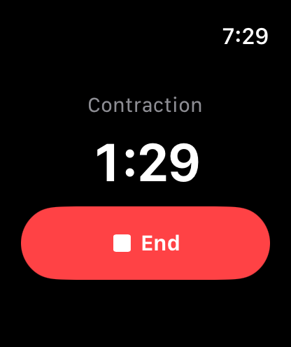 Contraction Timer by Nestling screenshot 17