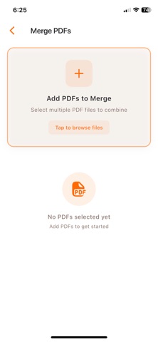 DocFill – PDF Editor & Merger iPhone screenshot
