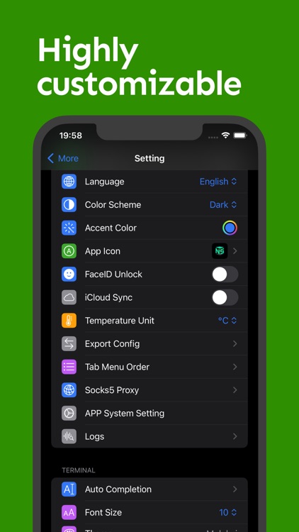 NeoServer: SSH Client|Terminal screenshot-6