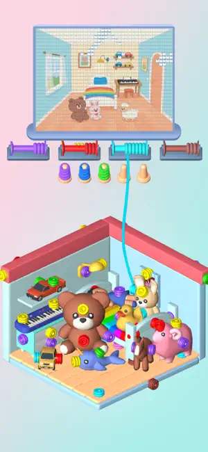 Wool Match 3d - Thread Jam Out screenshot 2