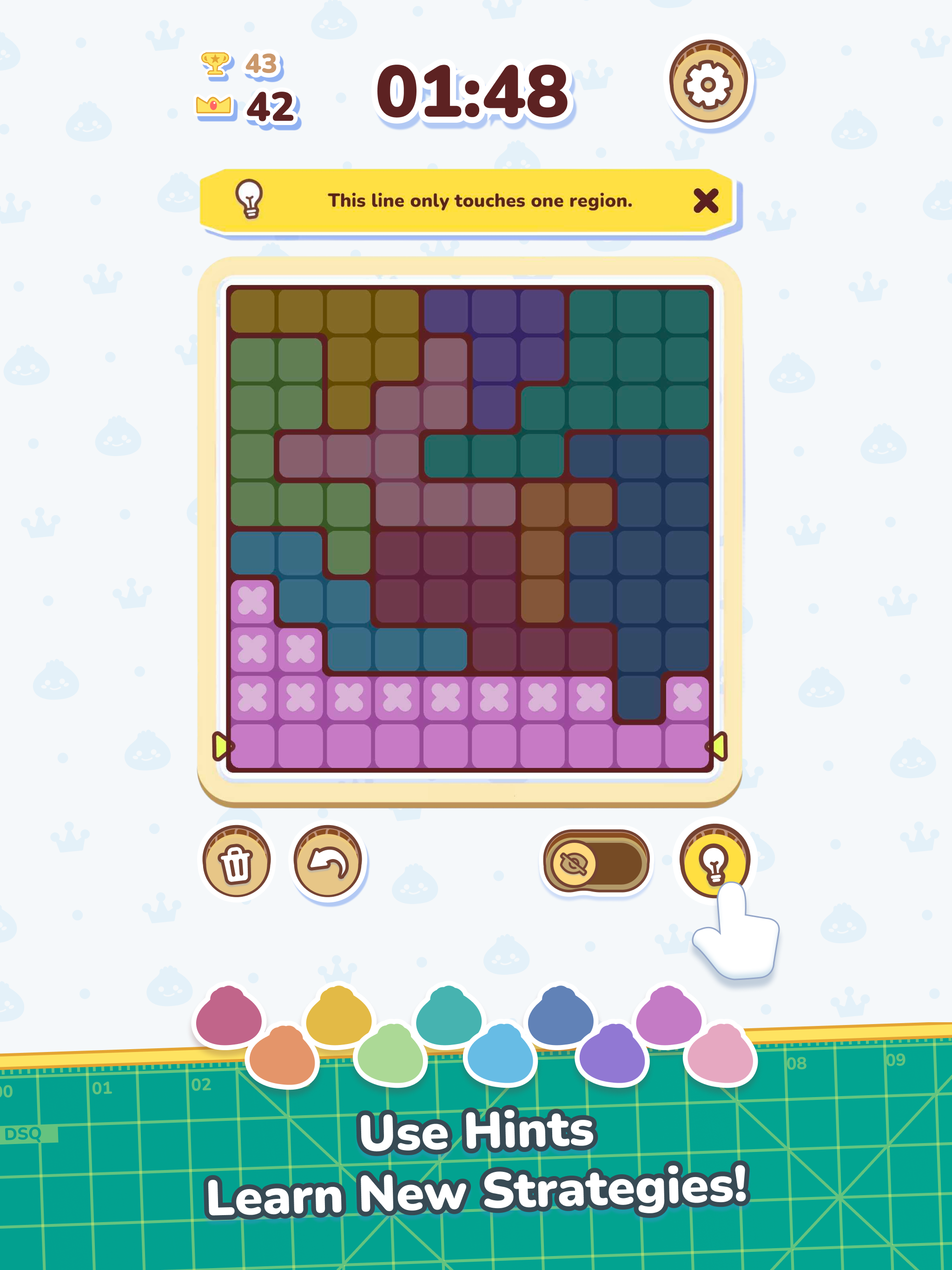 Dim Sum Queens: Logic Puzzle