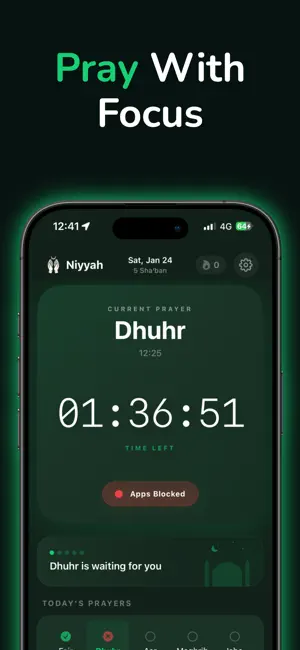 Niyyah: Protect Your Prayer screenshot 1
