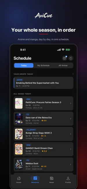 AniCue: Anime & Manga Tracker screenshot 4