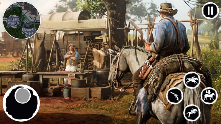 Outlaw Cowboy Wildland Life 3D