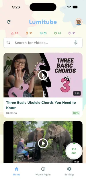 LumiTube screenshot 2