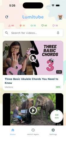 LumiTube screenshot