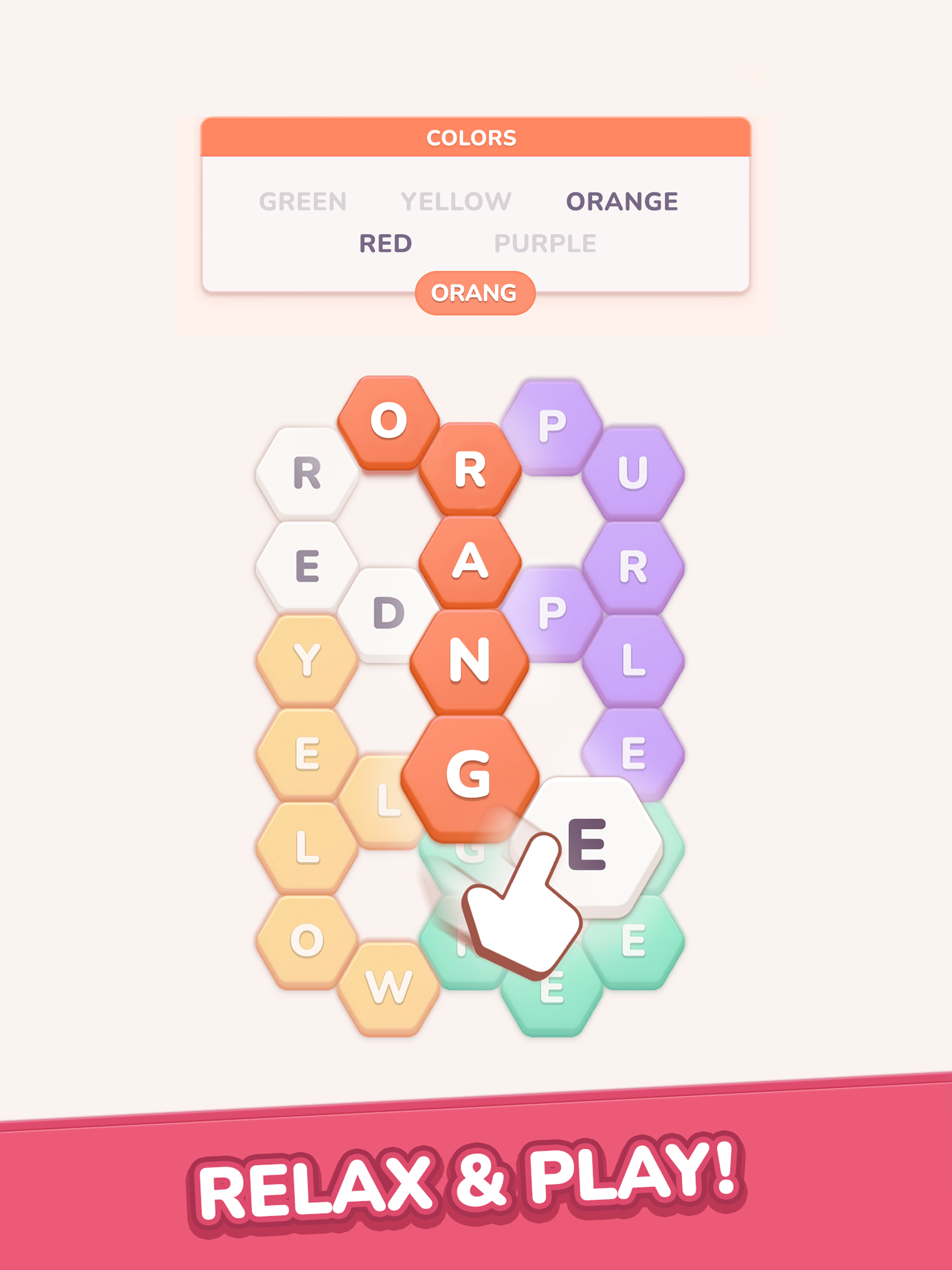 Hexa Search: Word Puzzle