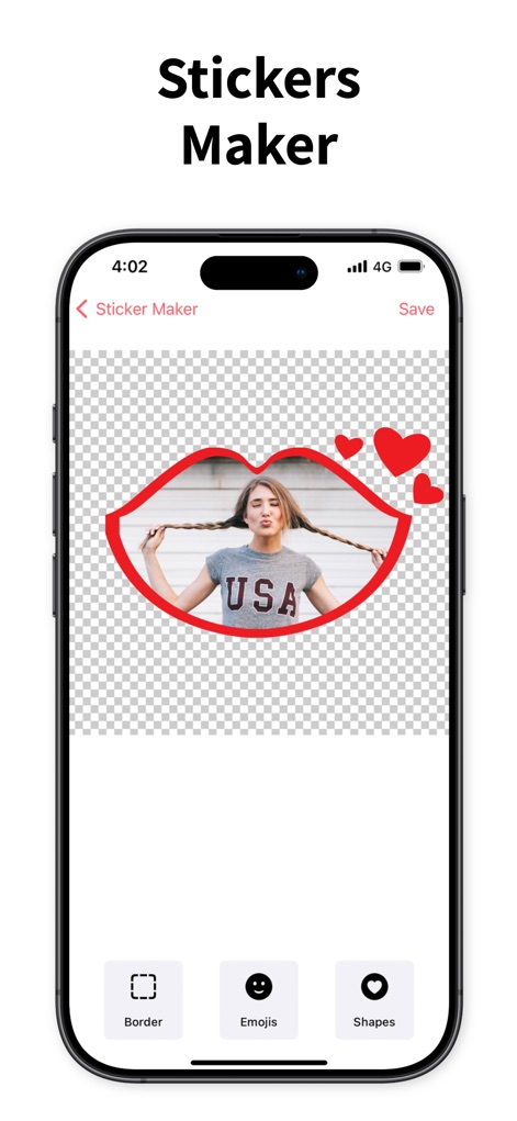 Layout Photo Collage - Mixgram - Custom Sticker Studio