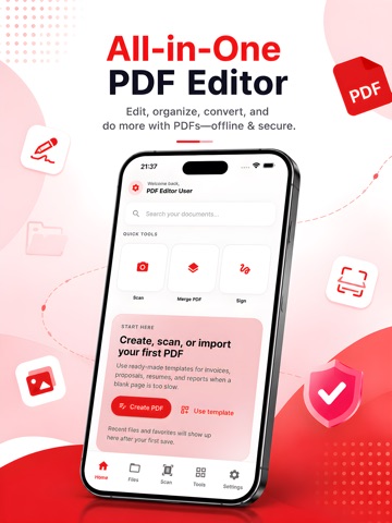 PDF Editor Pro - ipad screenshot 3