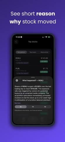 MindStock: AI Stock Analyst iPhone screenshot