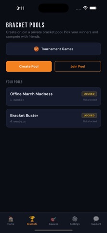 Tournament Brackets & Squares Screenshot 2 of 5