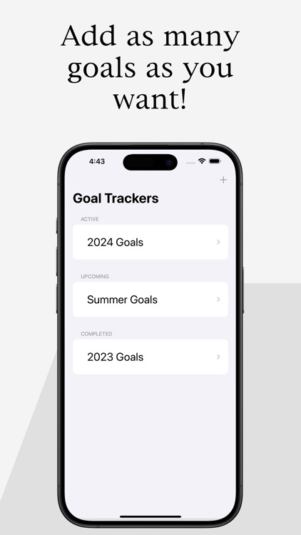 Simply: Goal Tracker screenshot-3
