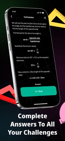 Trigonometry Helper - Solver Screenshot 2 of 4