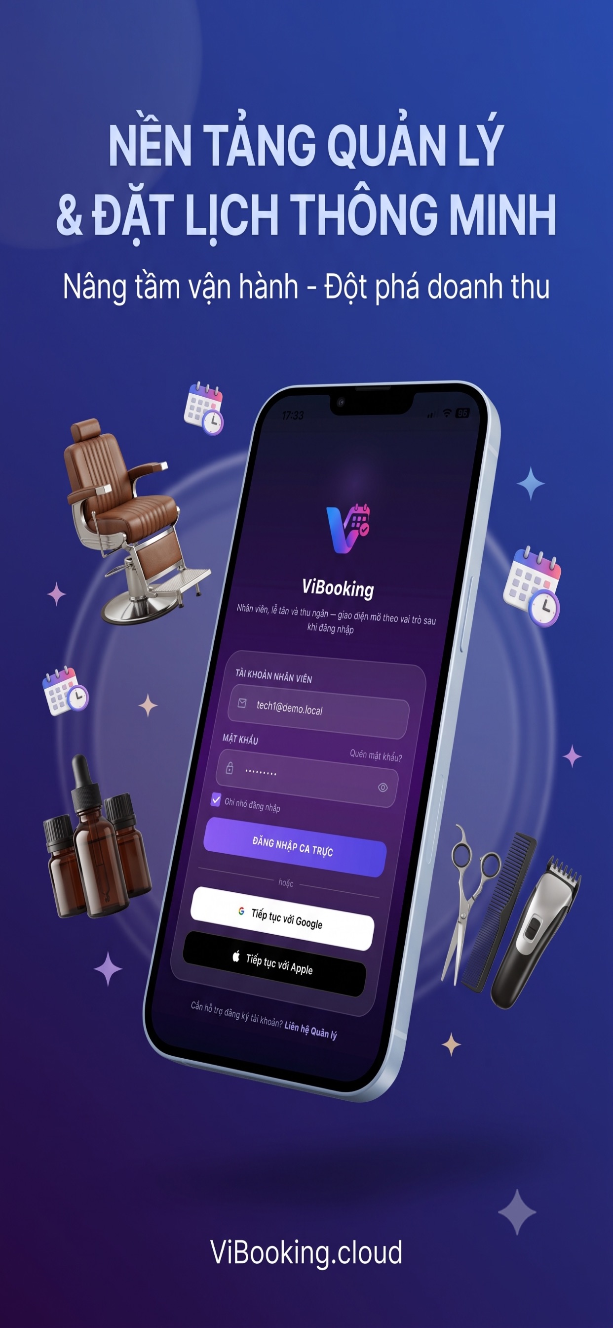 Screenshot 1 of ViBooking Staff