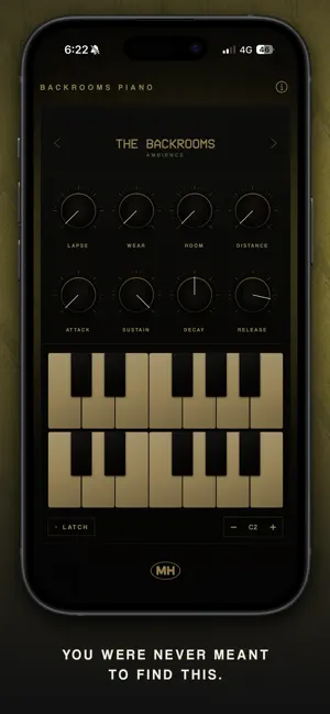 Backrooms Piano screenshot 2