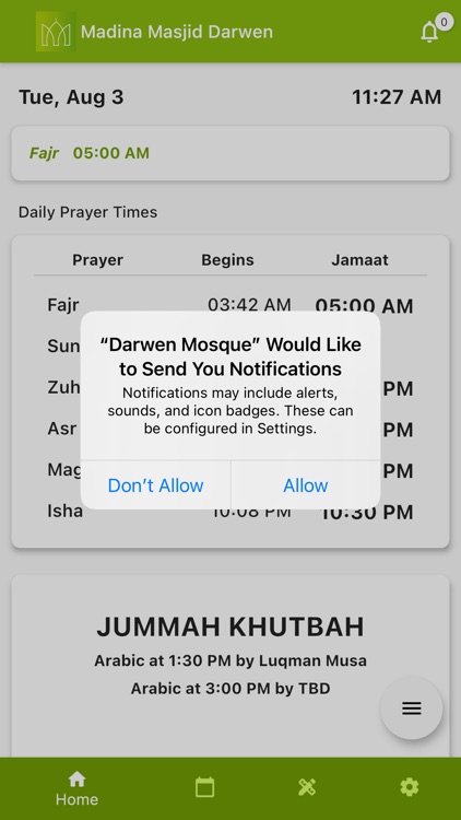 Darwen Mosque App