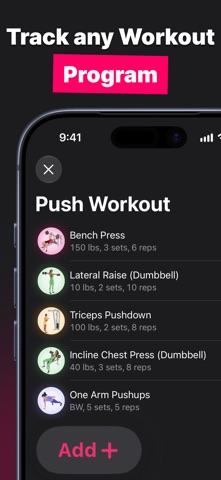 Liftin' - Gym Workout Tracker screenshot