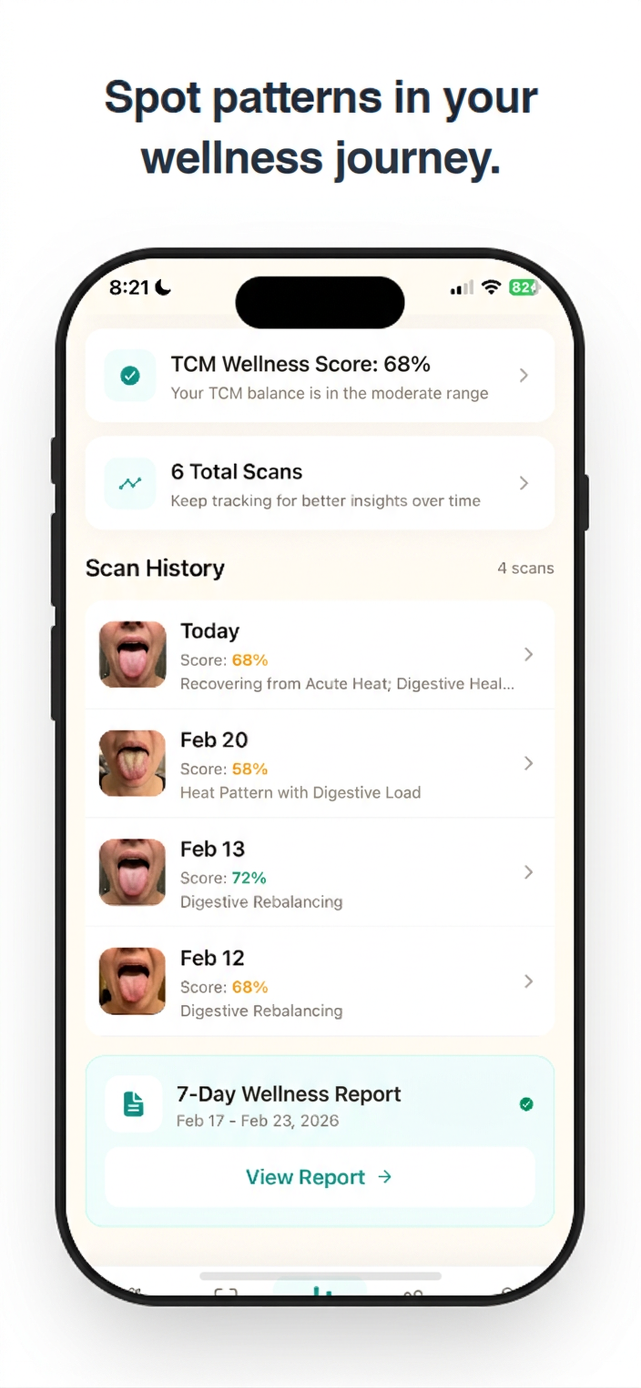 TongueRead: TCM Tongue AI Scan screenshot 4